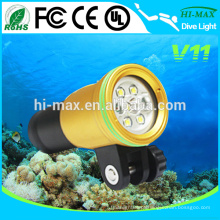 Hi-max V11 lanterna de mergulho 22000 lumens Dive Video Light